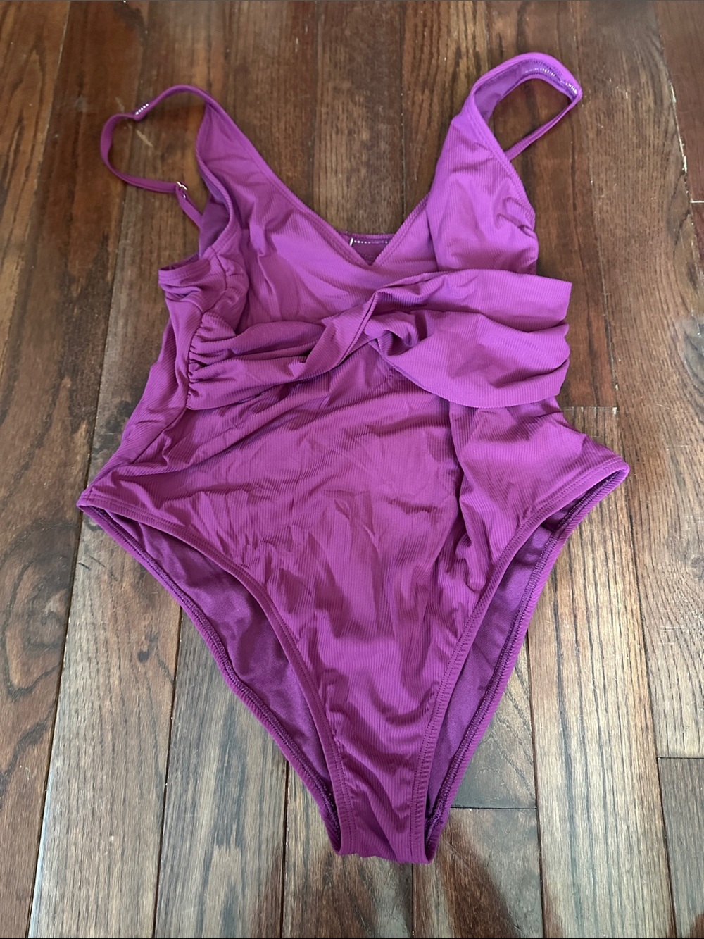 Girls' One-Piece Swimsuit in Magenta